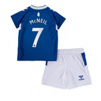 Everton Dwight McNeil #7 Fotballklær Hjemmedraktsett Barn 2022-23 Kortermet (+ korte bukser)